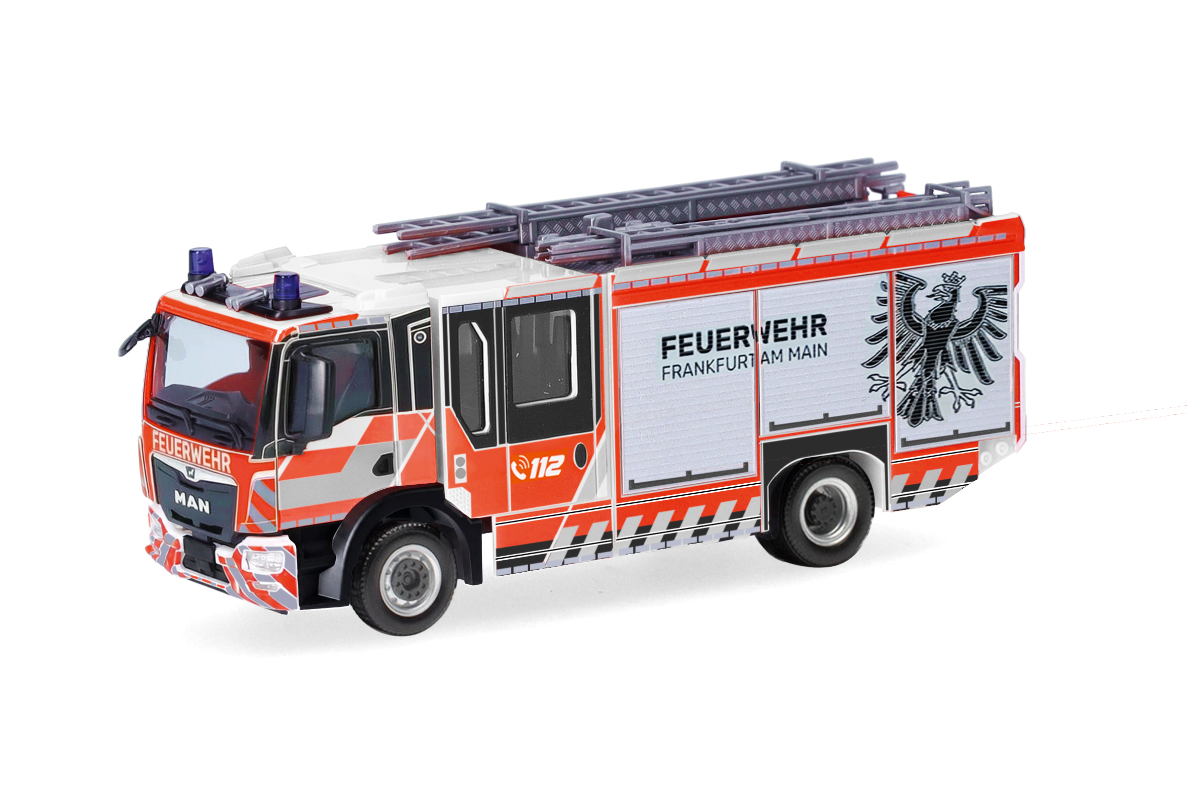 [予約]herpa Cars&Trucks 1/87 (プラスチック製) MAN TGM CC ツィーグラー Z-Cab 消防救急車 "フランクフルト消防局"