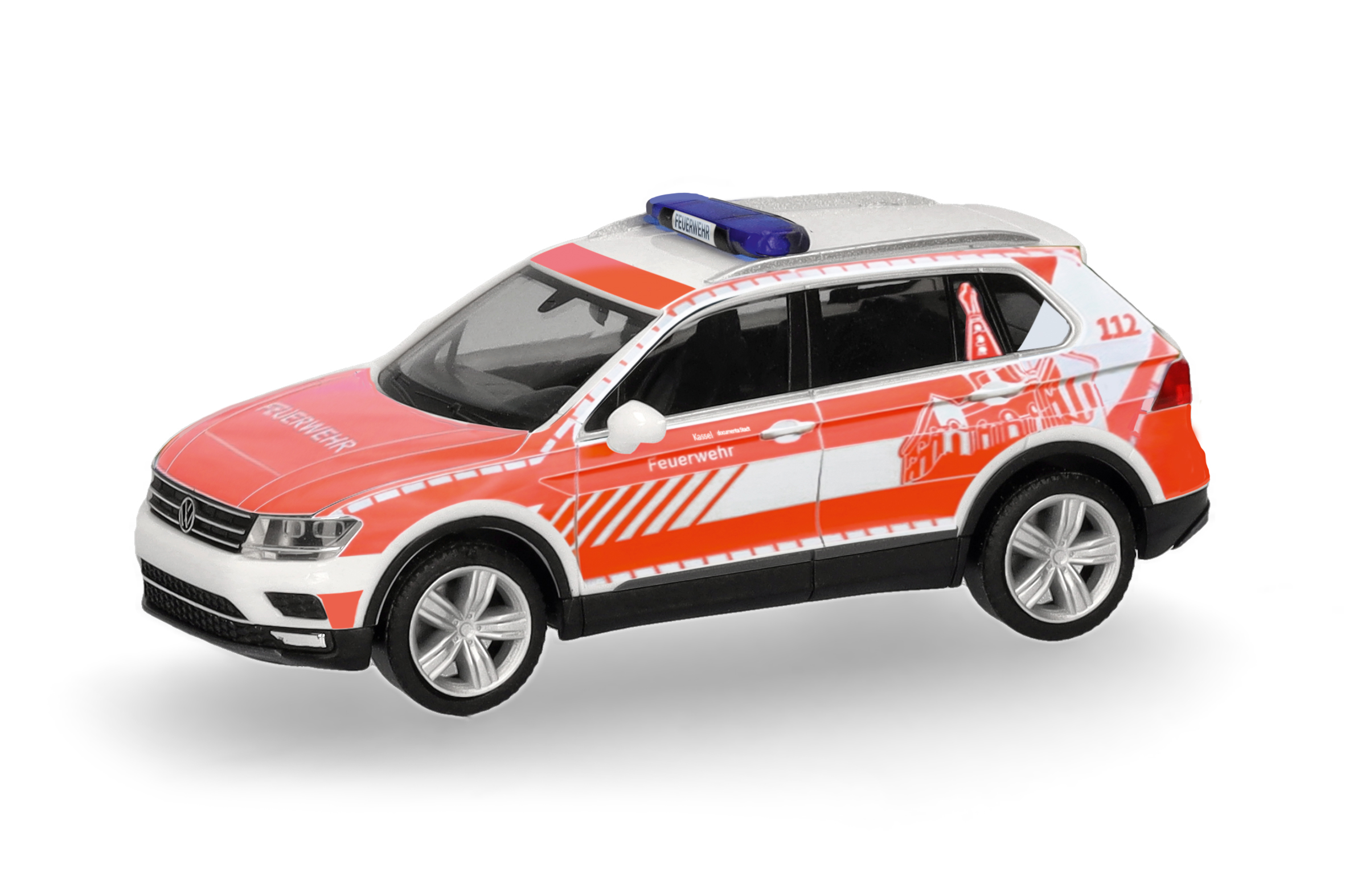 [予約]herpa Cars&Trucks 1/87 (プラスチック製) フォルクスワーゲン ティグアン  "カッセル消防局"