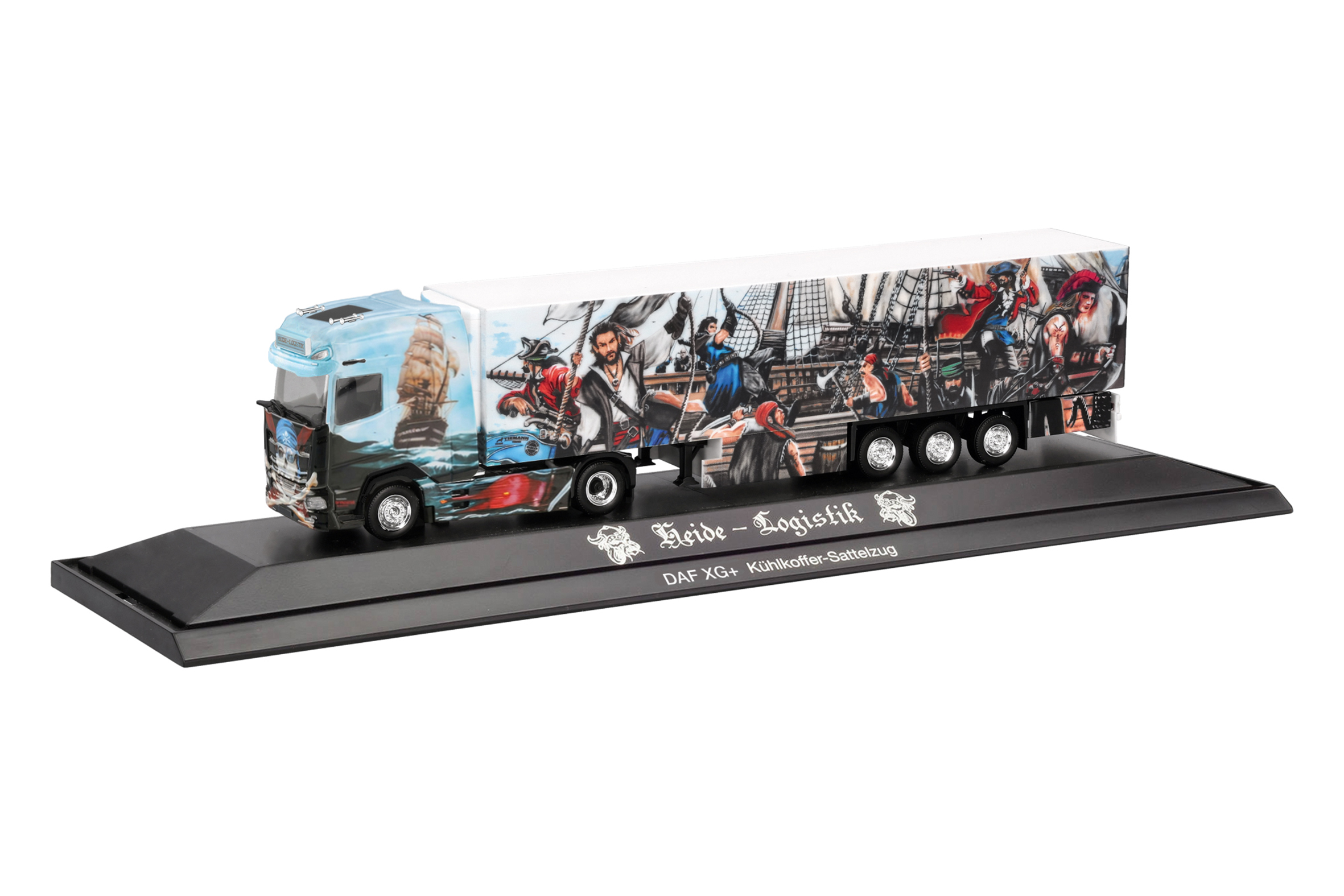 herpa Cars&Trucks 1/87 (プラスチック製) DAF XG+ 冷蔵ボックスセミ