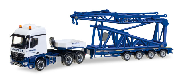 herpa Cars&Trucks 1/87 MB アクロス低床セミトレーラー リープヘル