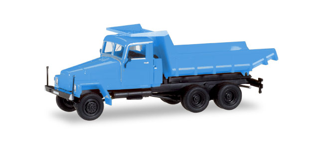 herpa Cars&Trucks 1/87 IFA G 5 ダンプトラックブルー