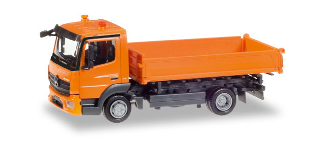herpa Cars&Trucks 1/87 メルセデスベンツ アテゴ 3-way discharge skip