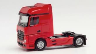 herpa Cars&Trucks 1/87 メルセデスベンツ アクトロス ビッグスペース トラクタ レッド