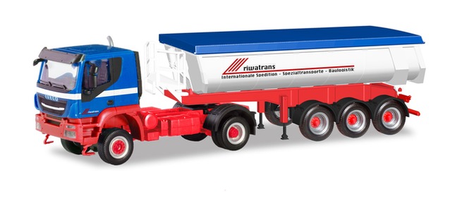 herpa Cars&Trucks 1/87 イベコ トラック 4x4 サーモジェニックトラック Riwatrans