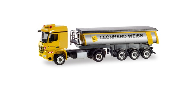 herpa Cars&Trucks 1/87 メルセデスベンツ アクロス サーモトラフトレーラー "Leonhard Weiss"