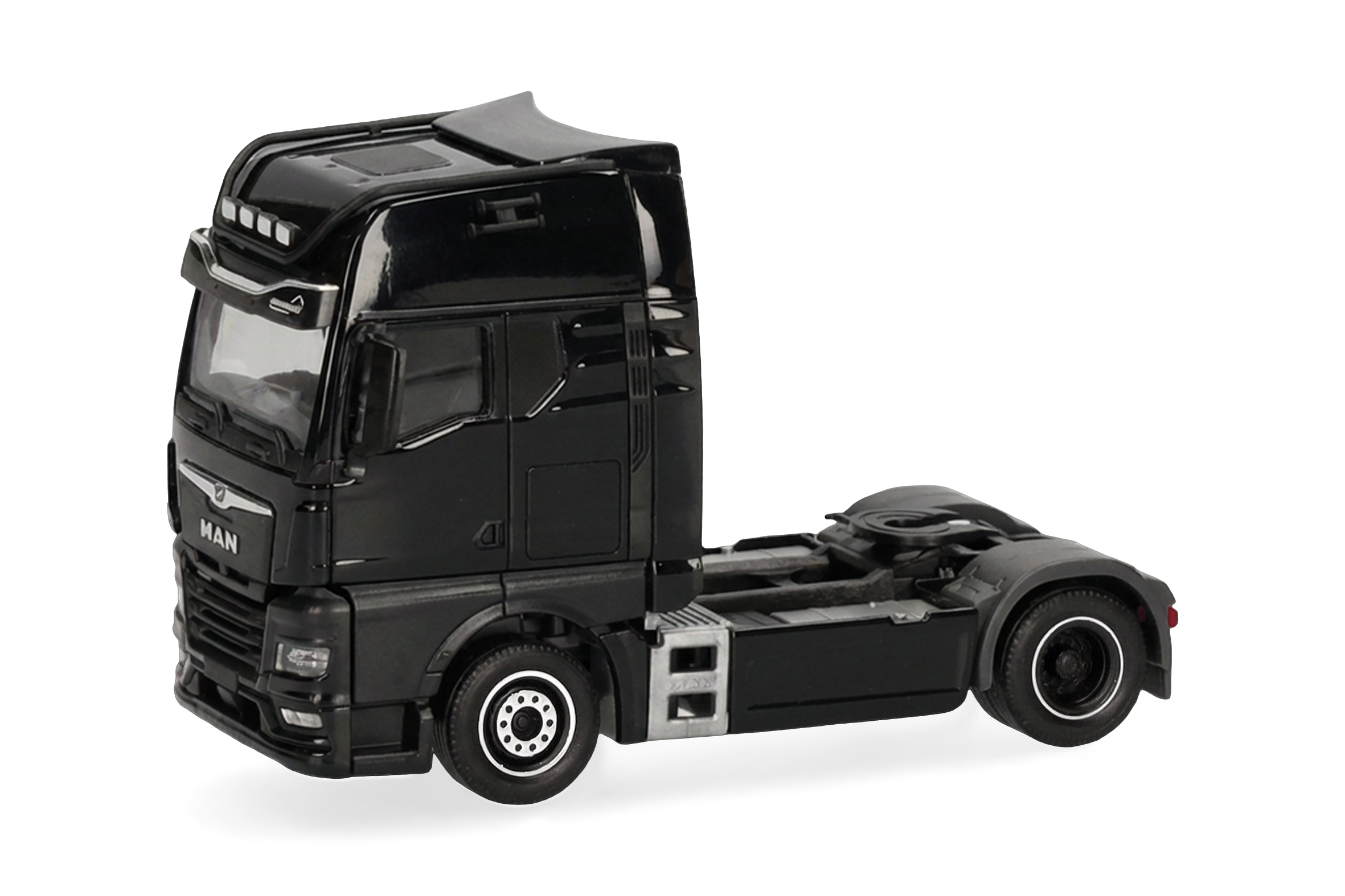 [予約]herpa Cars&Trucks 1/87 (プラスチック製) MAN TGX GX トラクターヘッド 2軸 ブラック