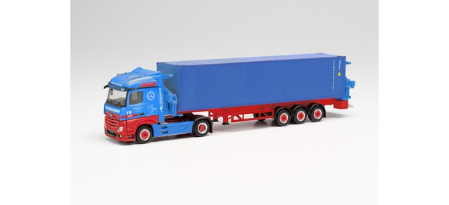 herpa Cars&Trucks 1/87 メルセデスベンツ アクトロス コンテナサイドローダー ?Frankenbach“