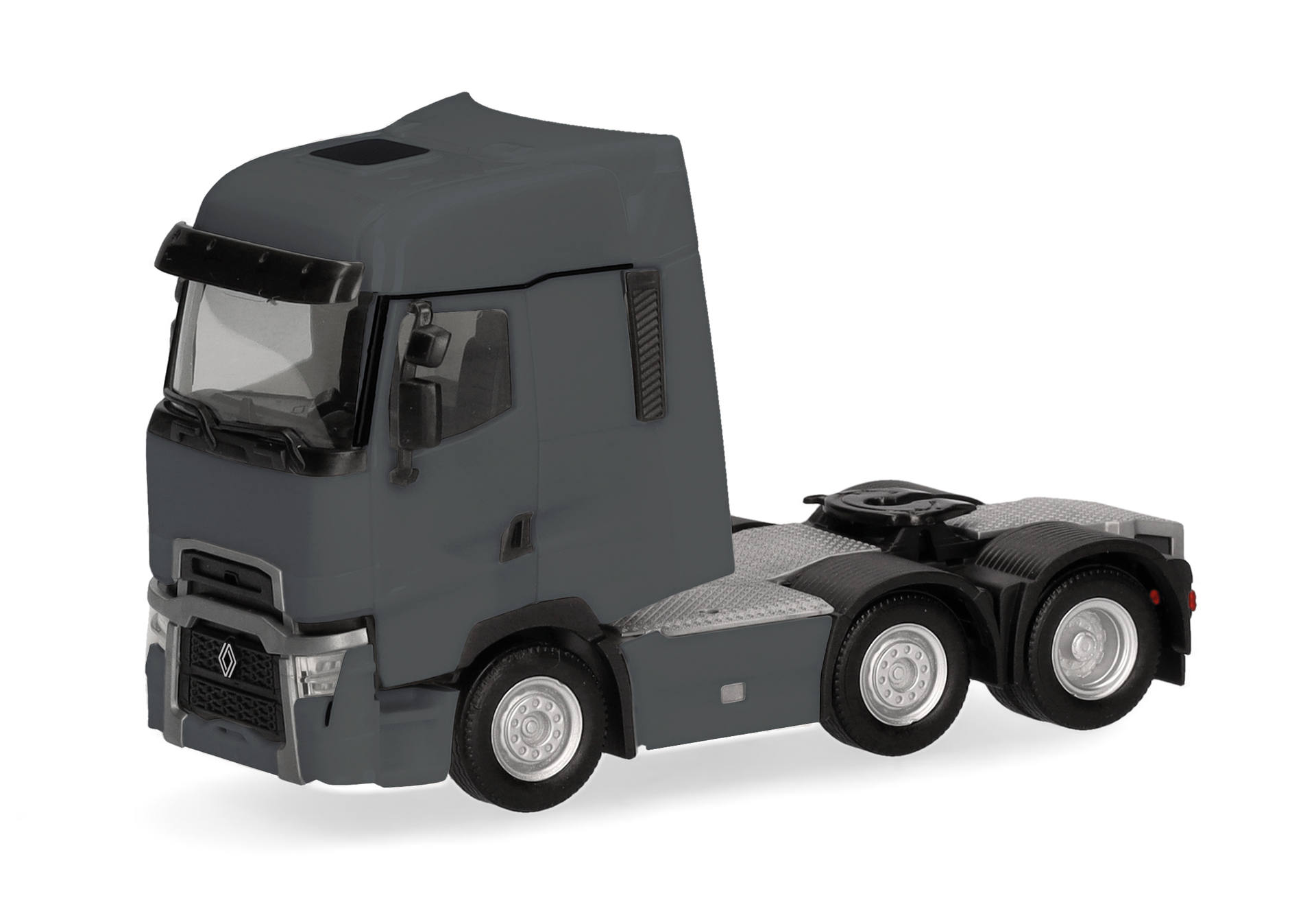 [予約]herpa Cars&Trucks 1/87 (プラスチック製) ルノー  T フェイスリフト リジッドトラクター 3軸 グレー