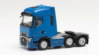 herpa Cars&Trucks 1/87 ルノー T facelift 6×2 トラクター ブルー