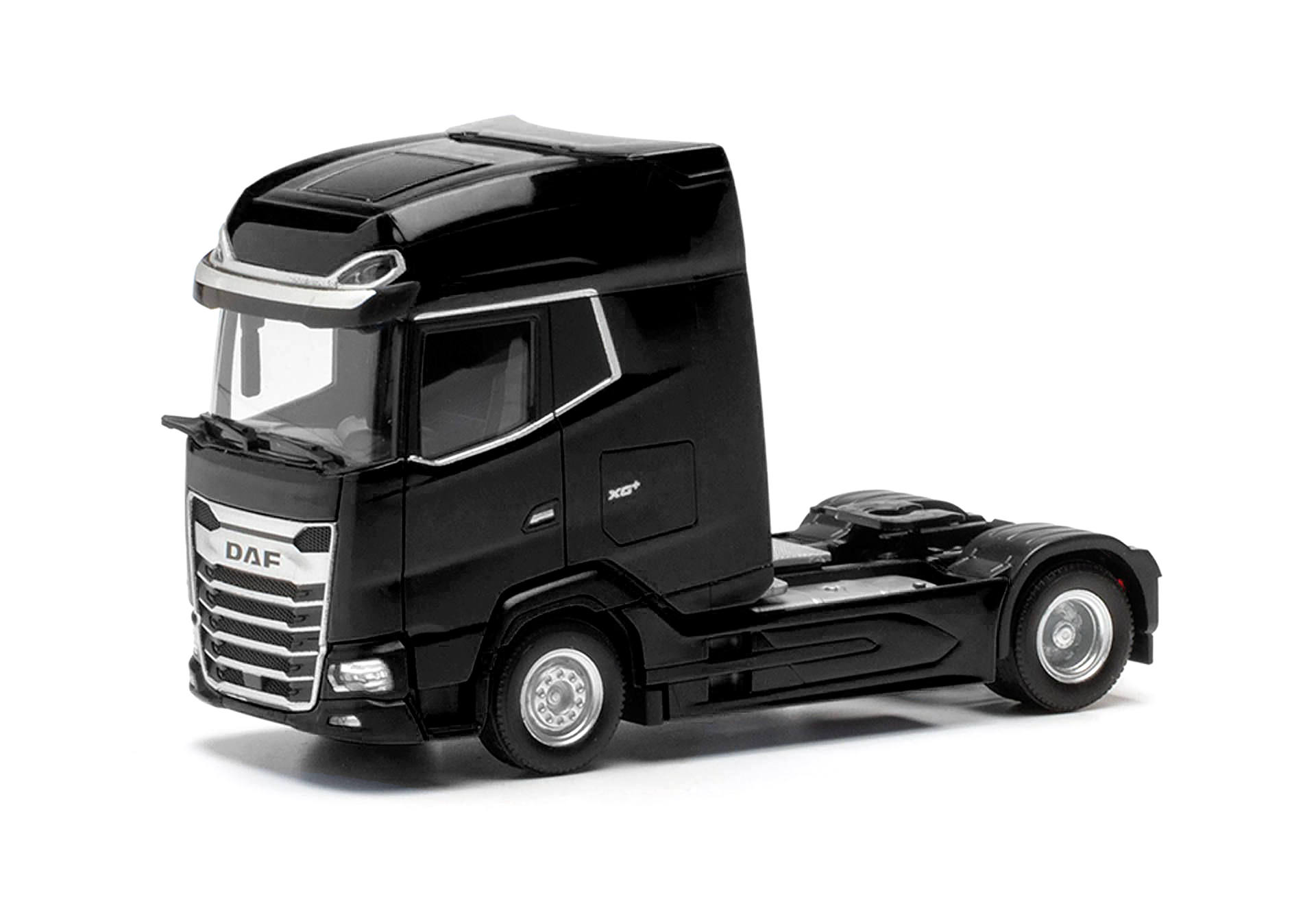 herpa Cars&Trucks 1/87 (プラスチック製)  DAF XG+ リジッドトラクター 2軸ブラック