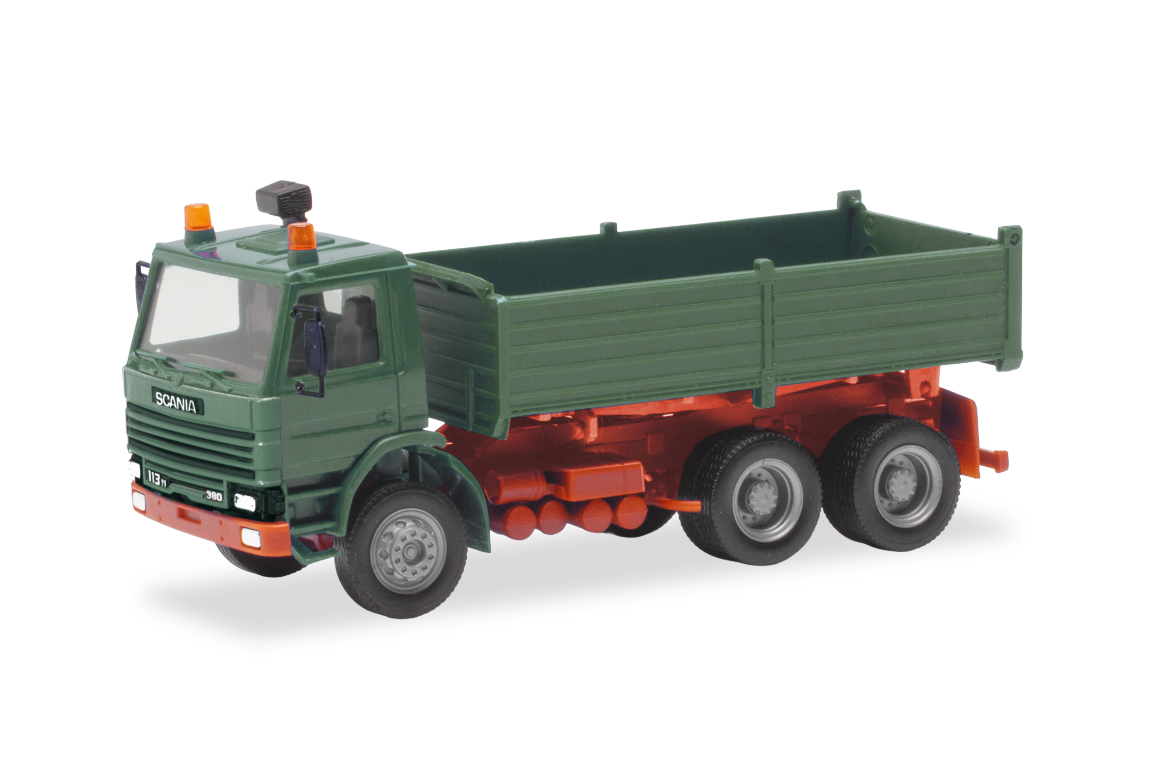 [予約]herpa Cars&Trucks 1/87 (プラスチック製) スカニア 113M 380 ダンプトラック 3軸