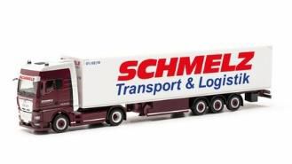 ミニカー　1/87 MAN TGX GX ボックスセミトレーラー “Schmelz Kassel” [HE317351] herpa Cars&Trucks 1/87 MAN TGX GX ボックスセミトレーラー