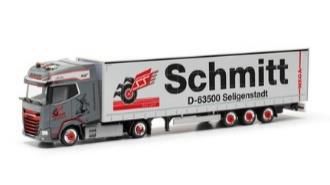 ミニカー　1/87 DAF XG+ ボリュームセミトレーラー “Schmitt Seligenstadt” [HE317405] herpa Cars&Trucks 1/87 DAF XG+ ボリュームセミトレーラー