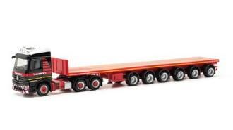 herpa Cars&Trucks 1/87 メルセデスベンツ アロクス ストリームスペース バラストセミトレーラー "Mammoet"