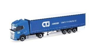 herpa Cars&Trucks 1/87 DAF XG 冷蔵ボックス セミトレー ラー "CTJ"