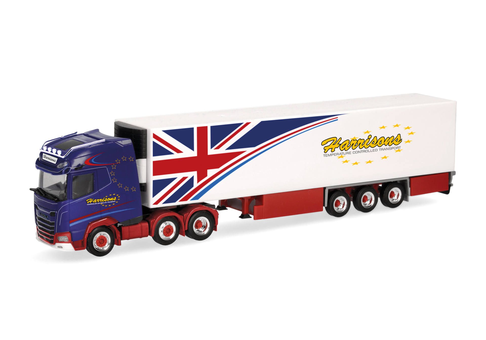 herpa Cars&Trucks 1/87 (プラスチック製) DAF XG+ 冷蔵ボックスセミ