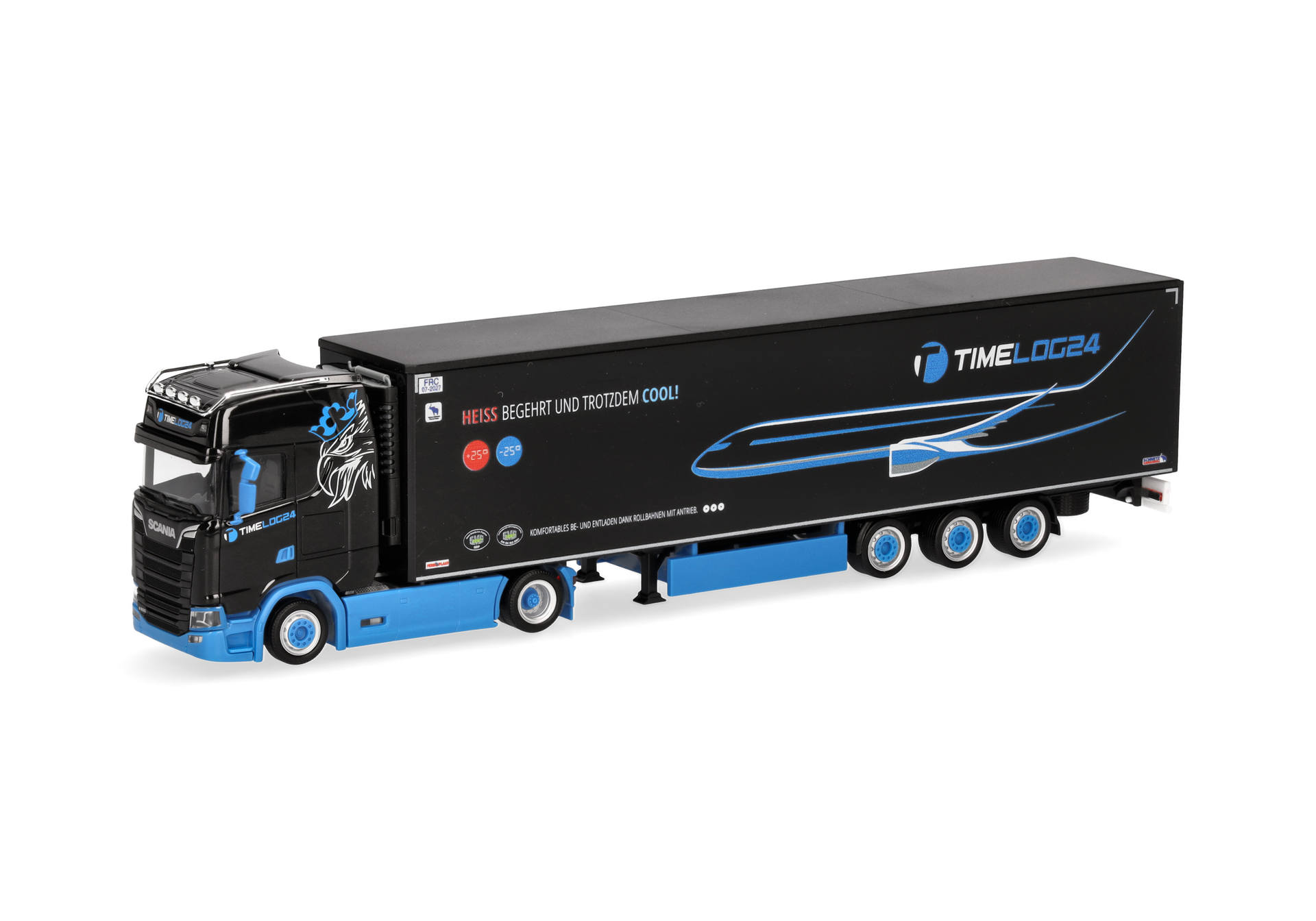 herpa Cars&Trucks 1/87 (プラスチック製) スカニア CS 20 HD 冷蔵