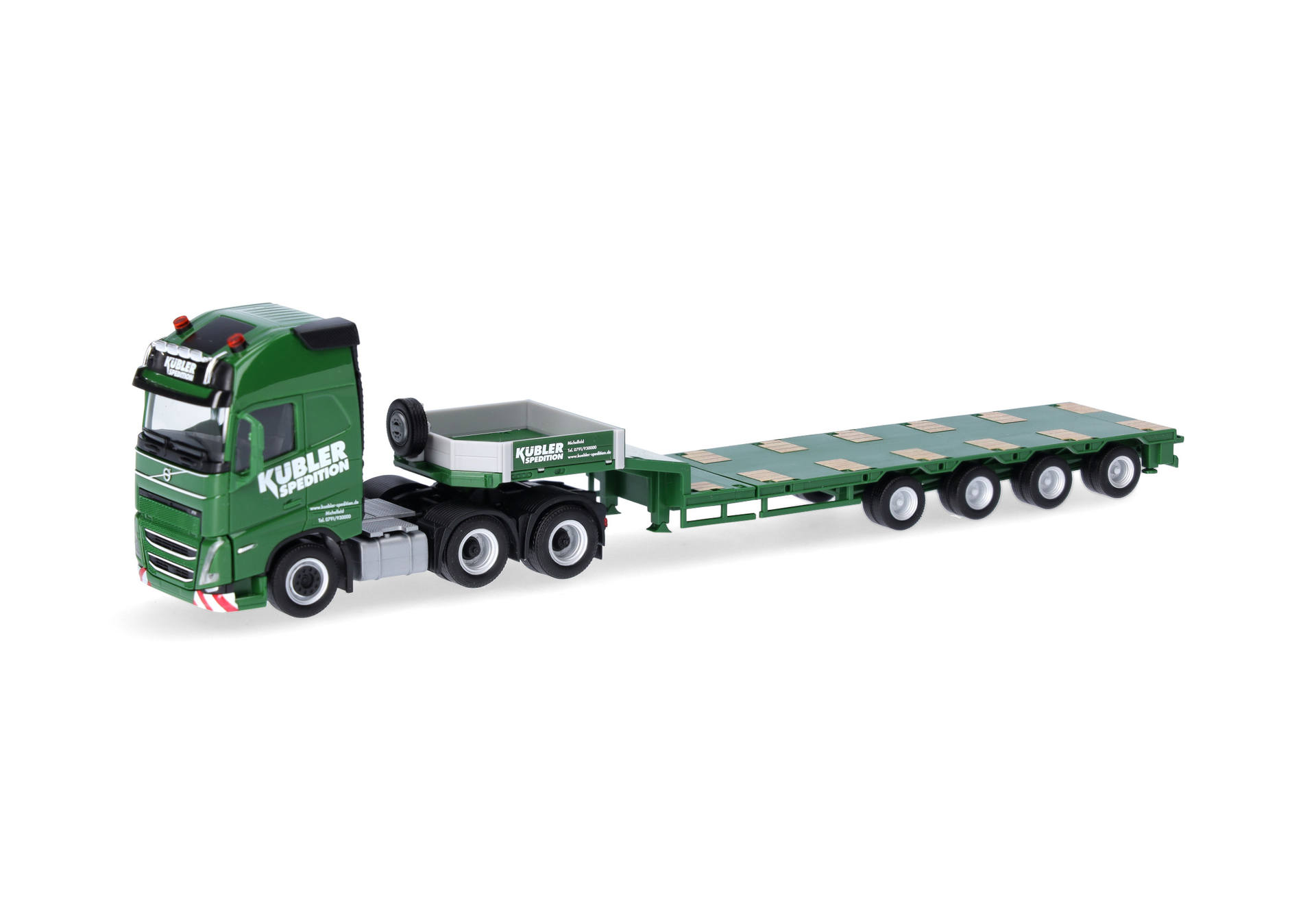 VOLVO FH トラクター&バンセミトレーラー(1/87スケール) herpa Cars&Trucks 1/87 (プラスチック製) ボルボ FH GL XL 2020