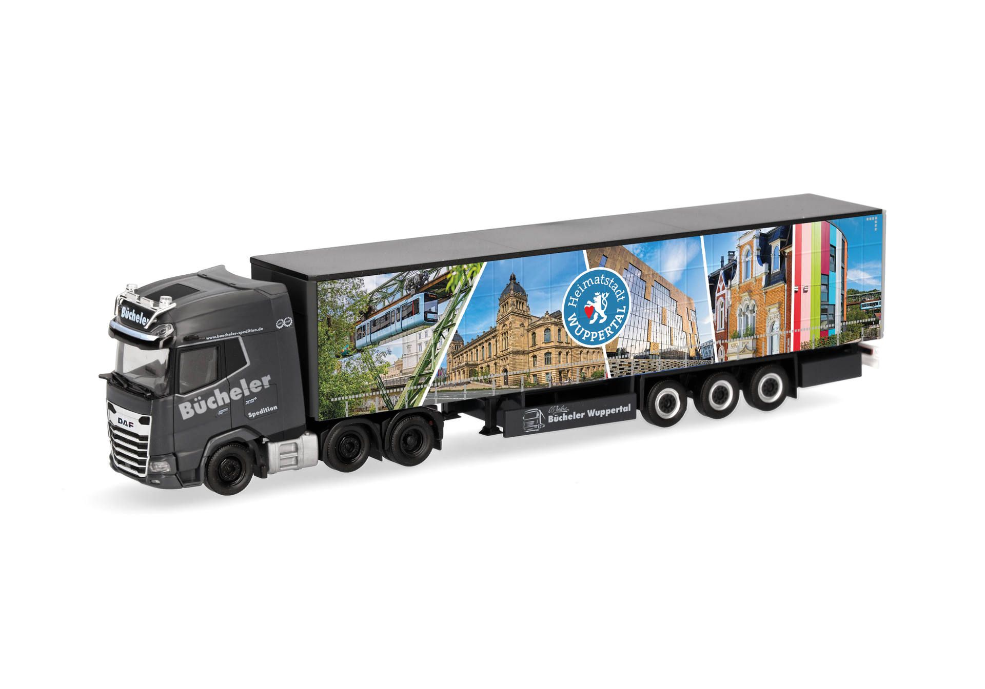 herpa Cars&Trucks 1/87 (プラスチック製) DAF XG+ カーテンキャンバス