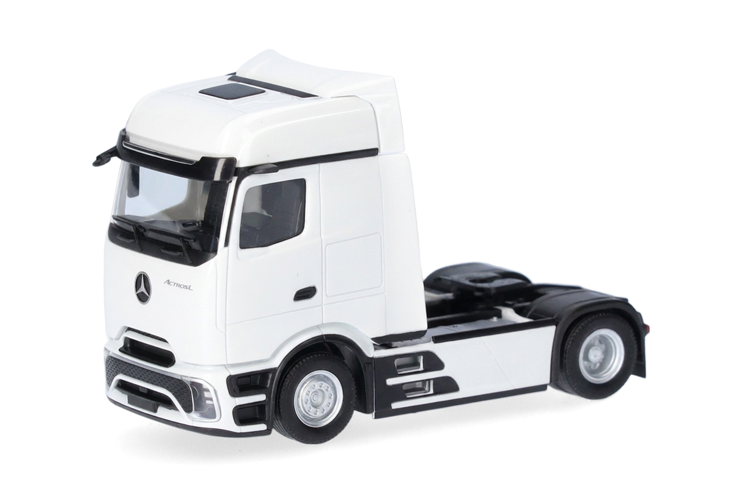 [予約]herpa Cars&Trucks 1/87 (プラスチック製) メルセデスベンツ アクトロス L プロキャビン ビッグスペース トラクターヘッド 2軸 ホワイト