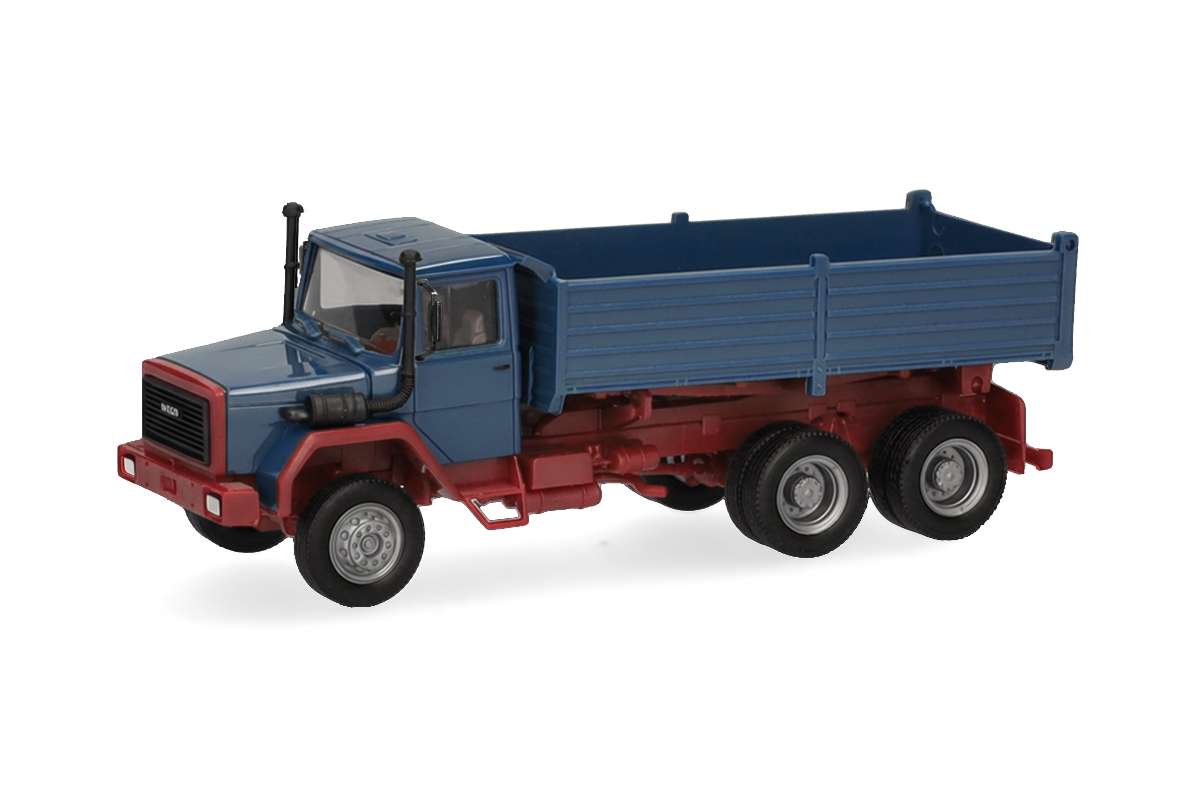 [予約]herpa Cars&Trucks 1/87 (プラスチック製) イベコ ハウバー ダンプトラック 3軸
