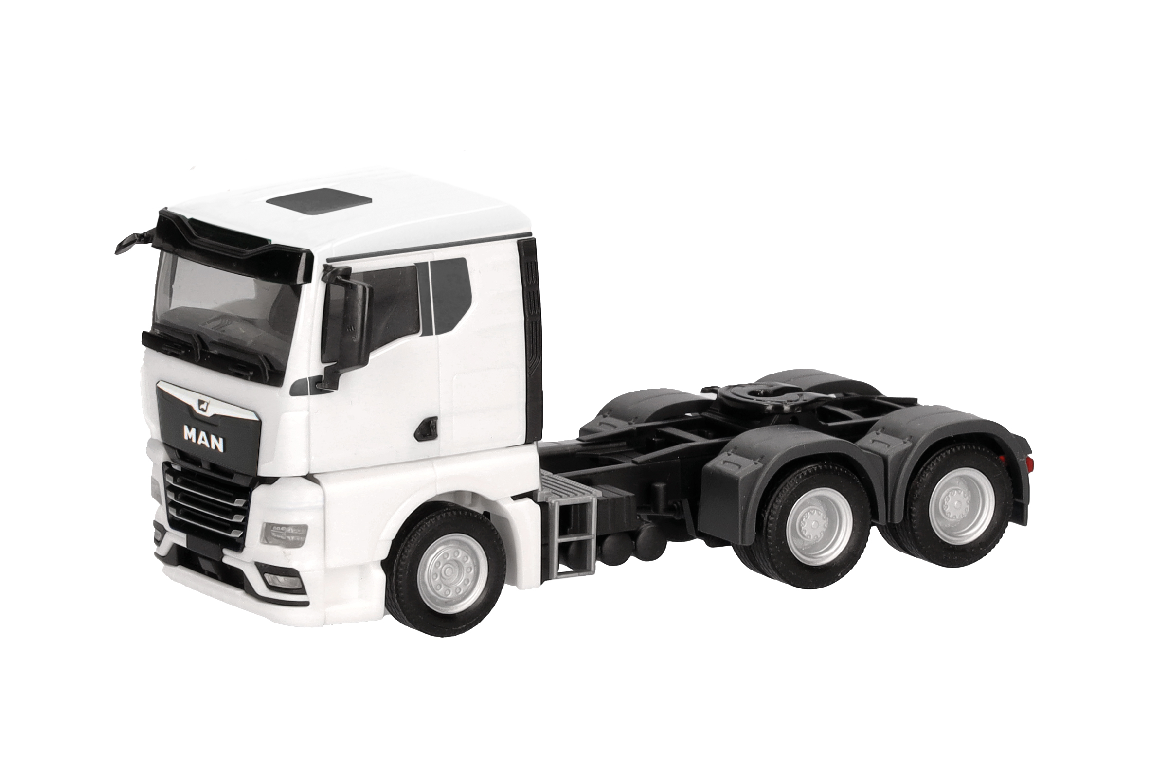 herpa Cars&Trucks 1/87 (プラスチック製) MAN TGX GN  リジッドトラクター 3軸  ホワイト
