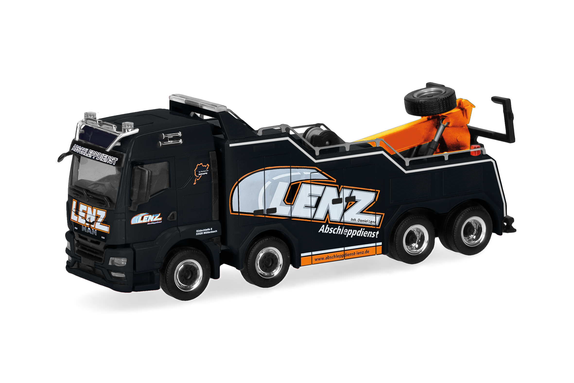 [予約]herpa Cars&Trucks 1/87 (プラスチック製) MAN TGS TM  レスキュー車両  "Lenz"
