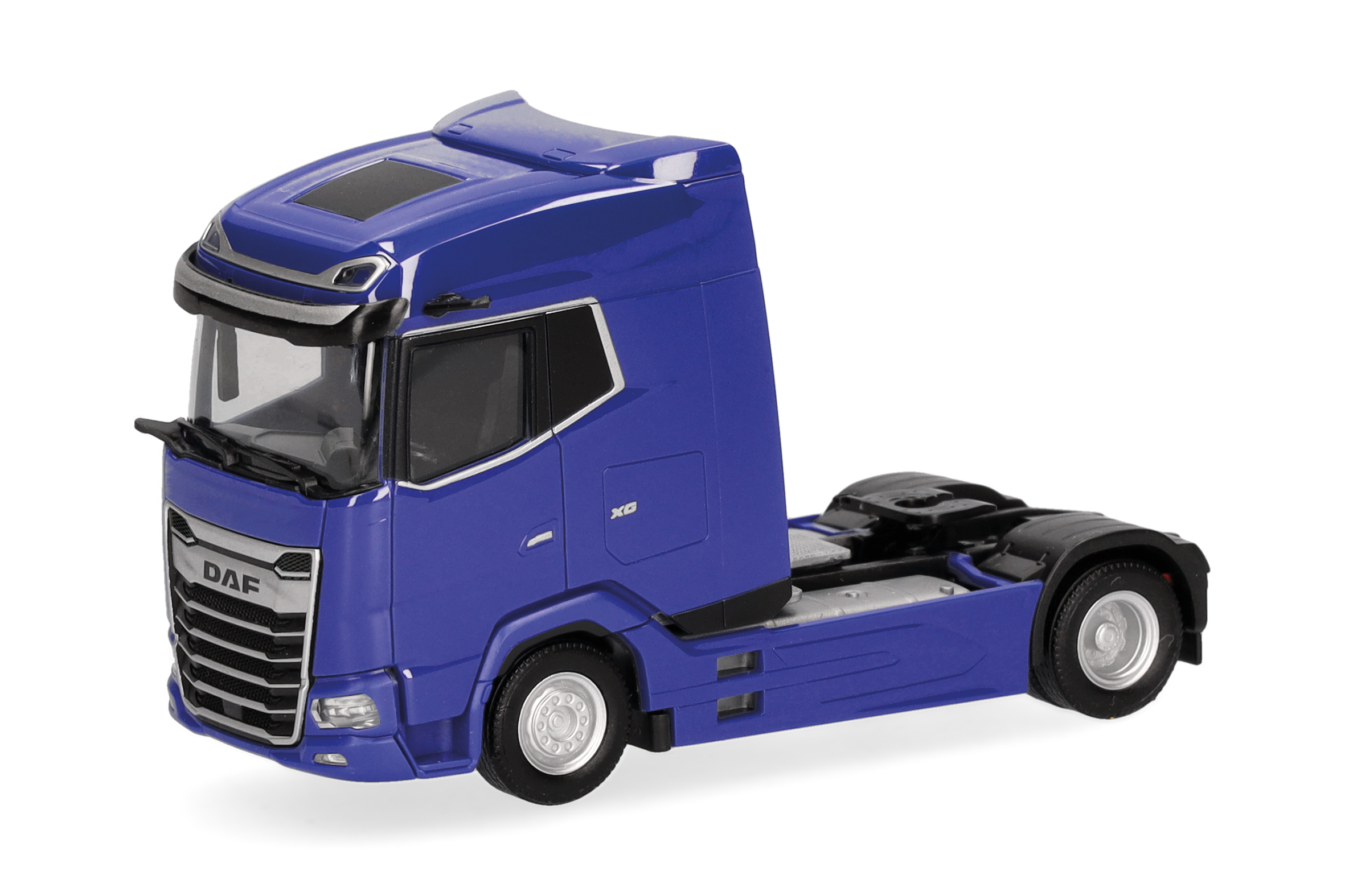 herpa Cars&Trucks 1/87 (プラスチック製) DAF XG フェイスリフト  リジッドトラクター 2軸  ブルー