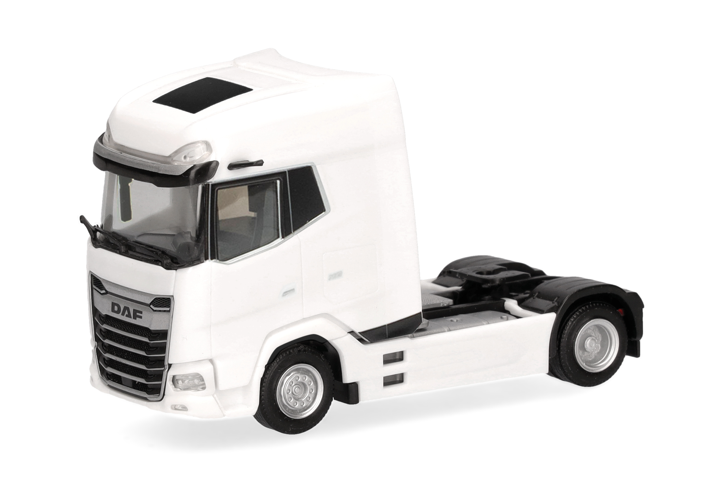 [予約]herpa Cars&Trucks 1/87 (プラスチック製) DAF XG フェイスリフト  リジッドトラクター 2軸  ホワイト