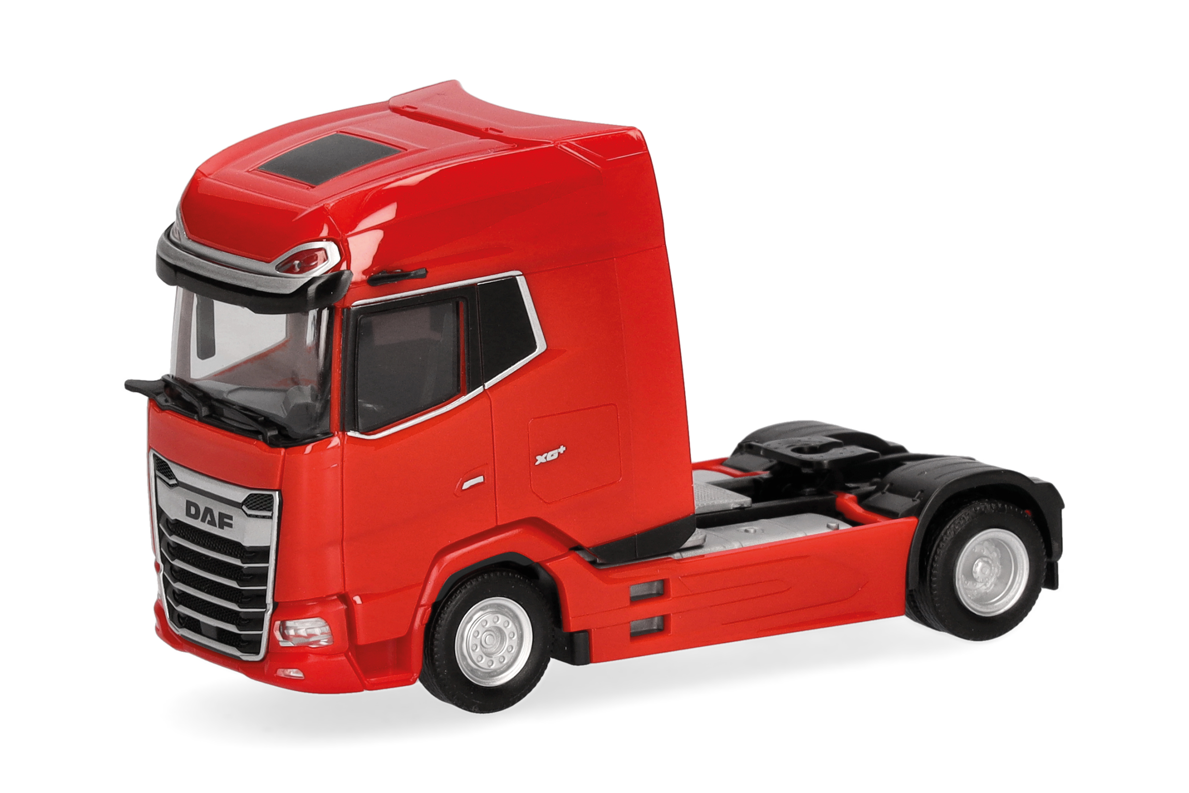 [予約]herpa Cars&Trucks 1/87 (プラスチック製) DAF XG フェイスリフト  リジッドトラクター 2軸  レッド