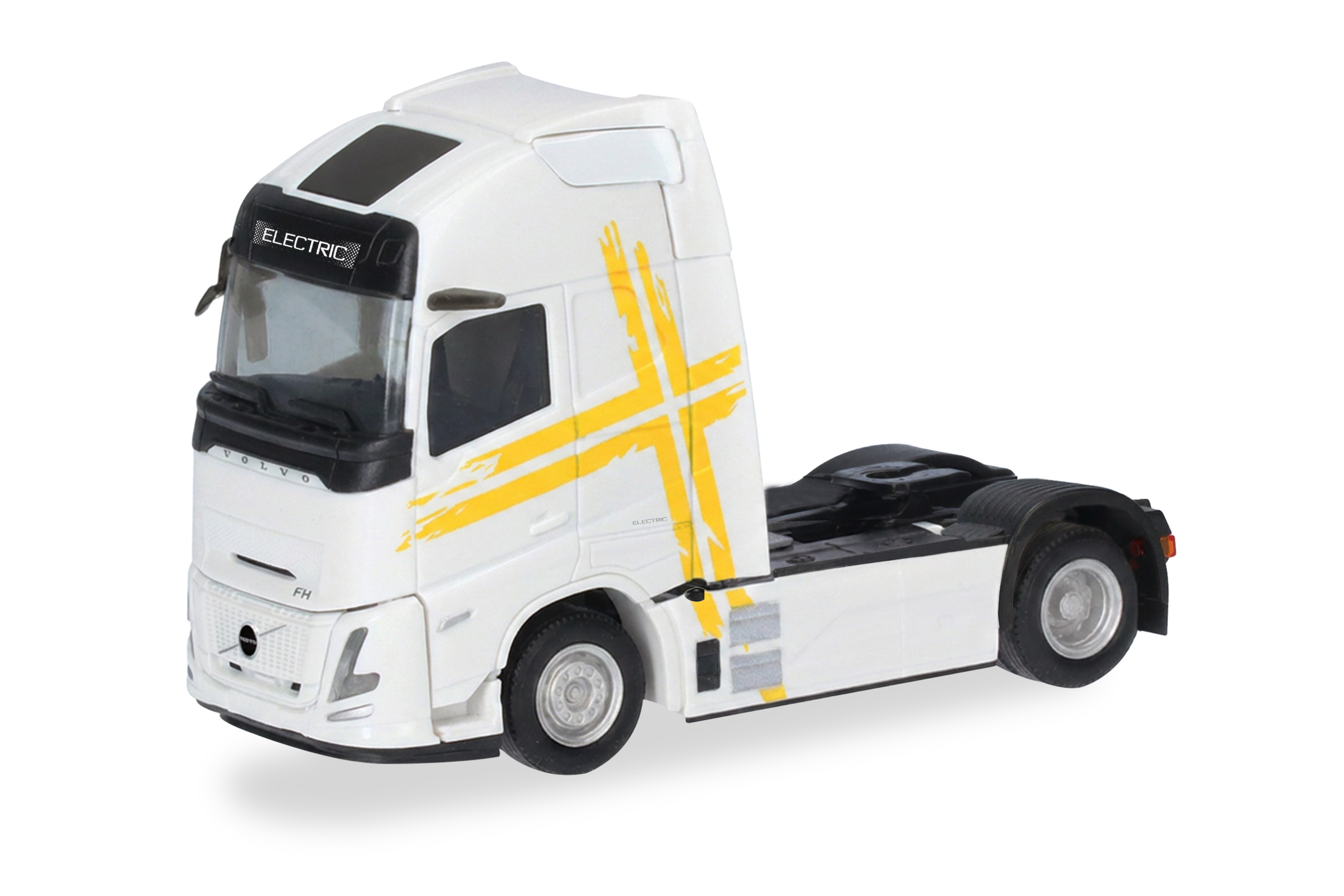 [予約]herpa Cars&Trucks 1/87 (プラスチック製) ボルボ FH エアロ GL XL  電動リジッドトラクター 2軸 ホワイト