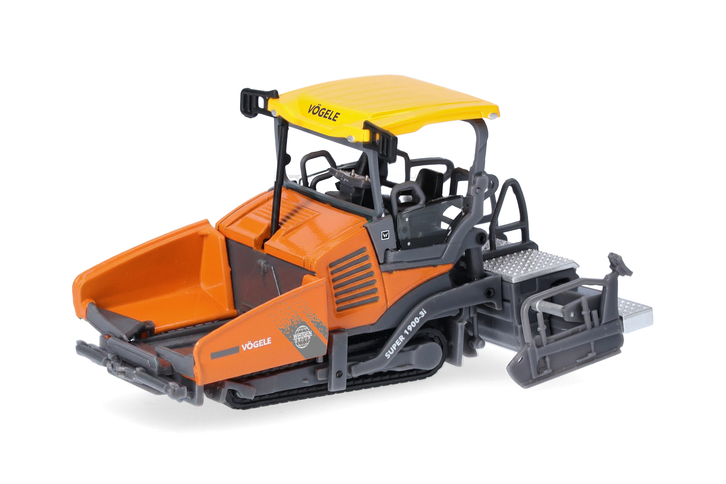 [予約]herpa Cars&Trucks 1/87 (プラスチック製) フェーゲレ 舗装車 1900-3i オレンジ "Wirtgen"