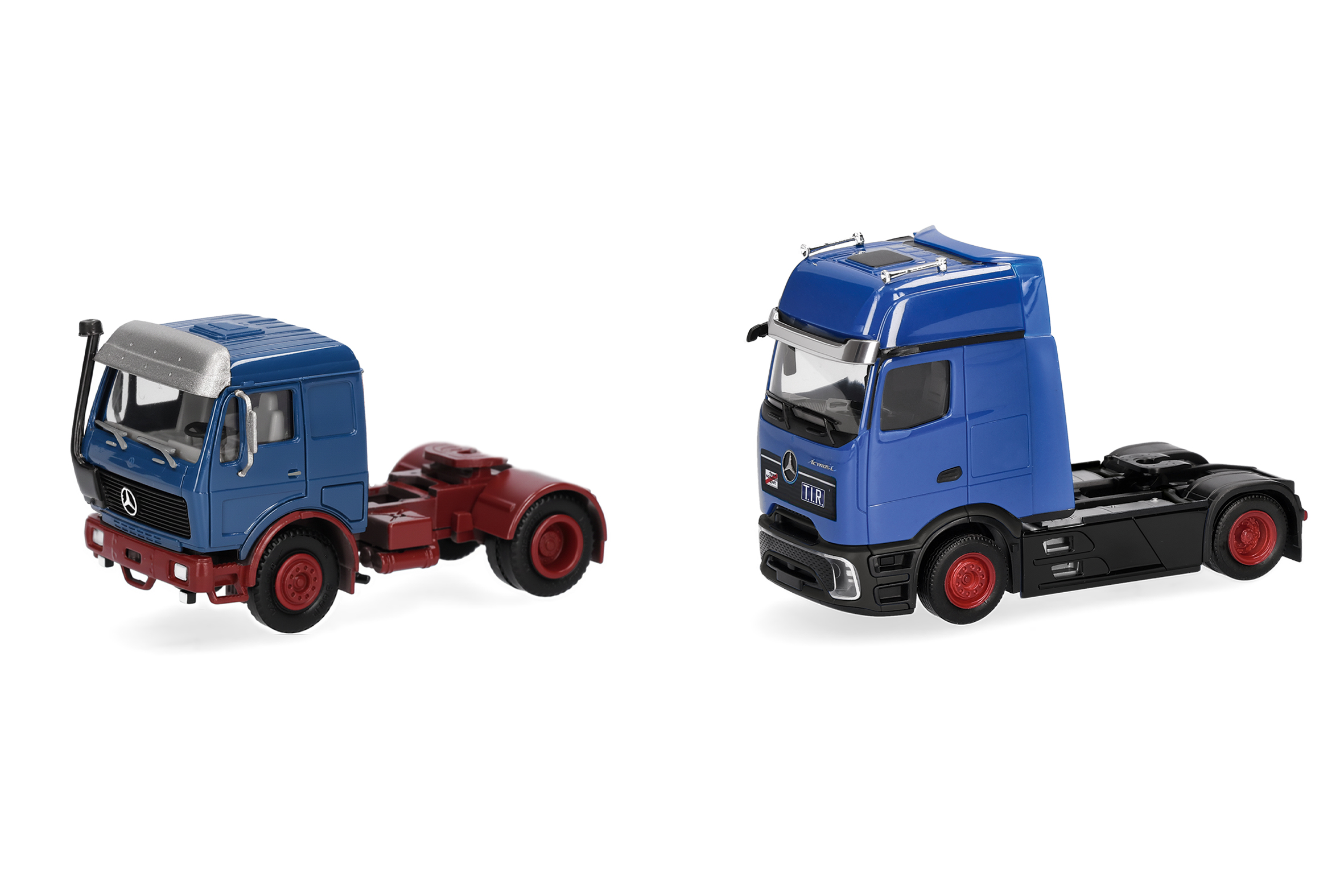 [予約]herpa Cars&Trucks 1/87 (プラスチック製) メルセデスベンツ  リジッドトラクターセット  NG80 & プロキャビン
