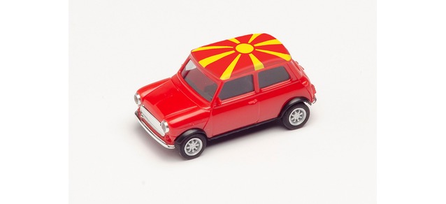 herpa Cars&Trucks 1/87  ミニクーパー European Championship 2021 北マケドニア