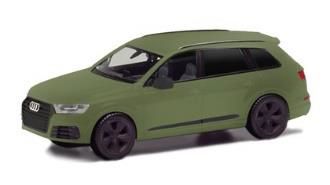 herpa Cars&Trucks 1/87 アウディ Q7 スモークガラス オリーブグリーン