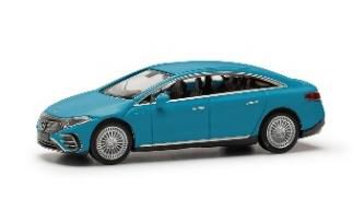 [予約]herpa Cars&Trucks 1/87 メルセデスベンツ EQ EQS チャイナブルー