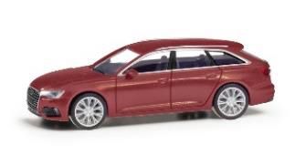 herpa Cars&Trucks 1/87 (プラスチック製) アウディ A6 アバント タンゴレッド