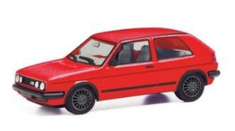 herpa Cars&Trucks 1/87 フォルクスワーゲン ゴルフ II Gti トルネードレッドメタリック