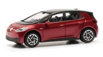 herpa Cars&Trucks 1/87 (プラスチック製) フォルクスワーゲン ID3 メタリッ クレッド