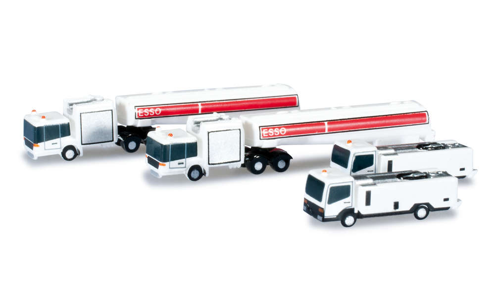 herpa wings 1/500 (プラスチック製) 給油トラック＆ラバトリーサービスカー