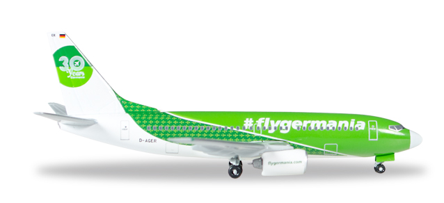 herpa wings 1/500 (ダイキャスト製) 737-700 ゲルマニア航空 "30 Years"D-AGER