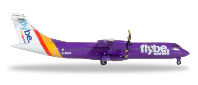 herpa wings 1/500 (ダイキャスト製) ATR-72-500 FlyBe航空 G-ISLK