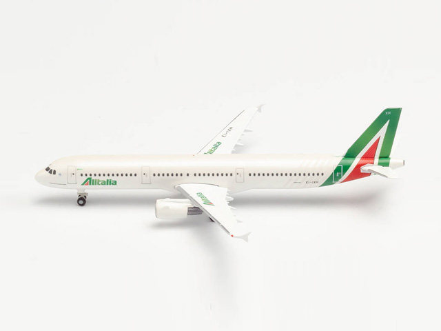 herpa wings 1/500 (ダイキャスト製) A321 アリタリア航空 "Piazza della Signoria GUBBIO" EI-IXH