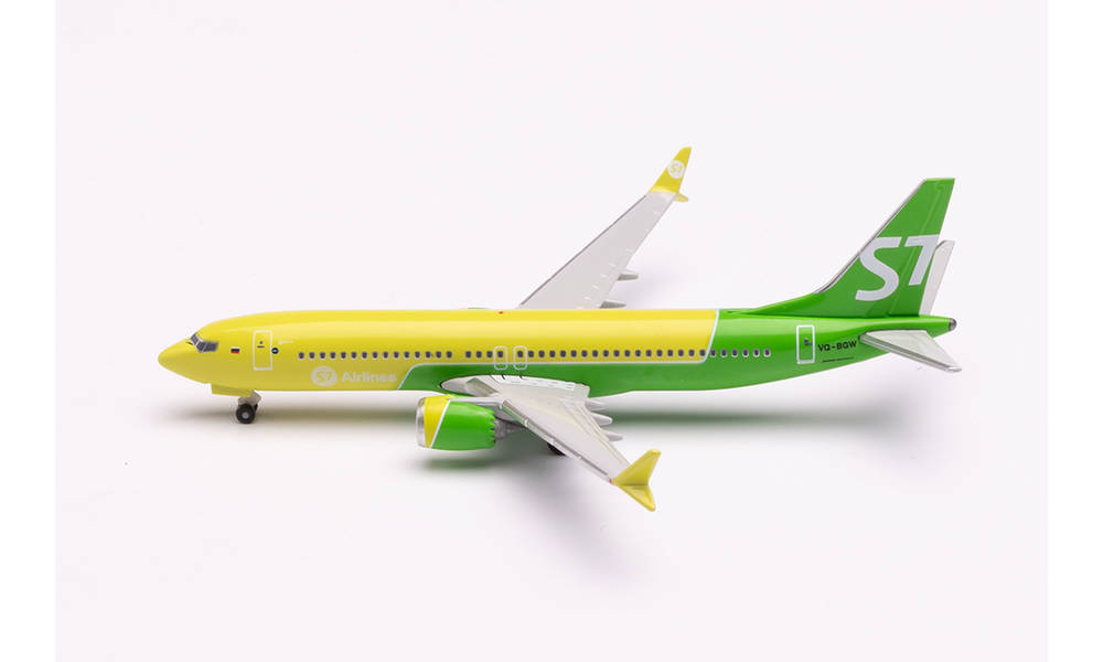 herpa wings 1/500 (ダイキャスト製) 737 Max 8 S7航空 VQ-BGW