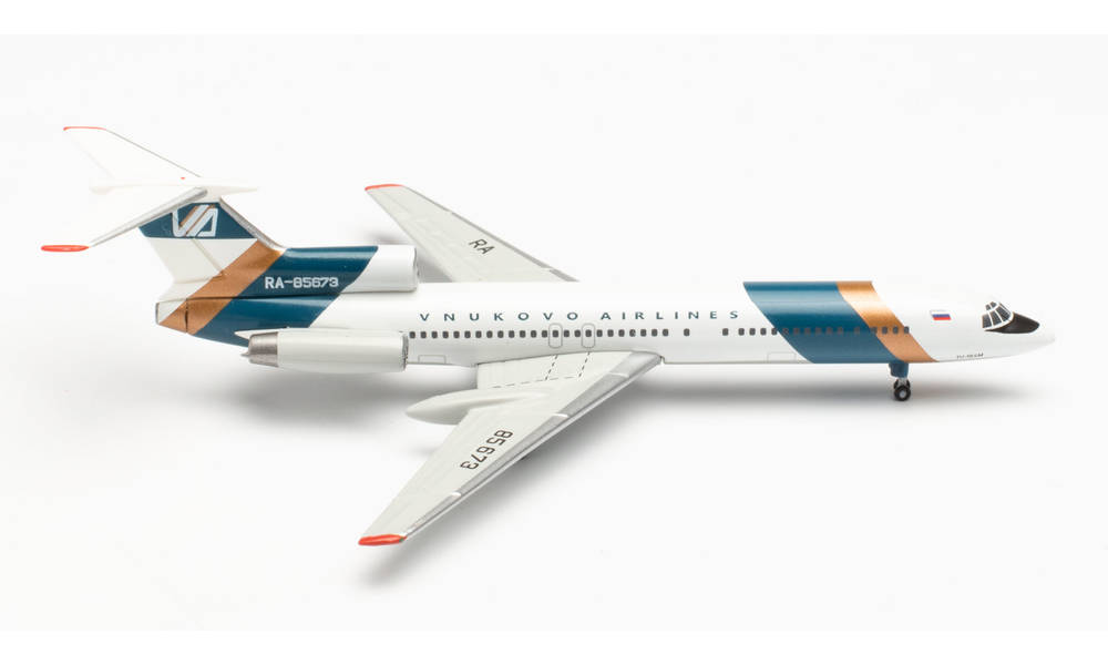 herpa wings 1/500 (ダイキャスト製) Tu-154M ブヌーコボ航空 RA-85673