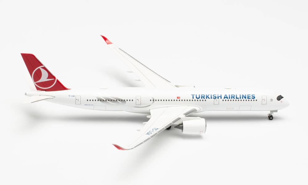 herpa wings 1/500 (ダイキャスト製) A350-900 トルコ航空 TC