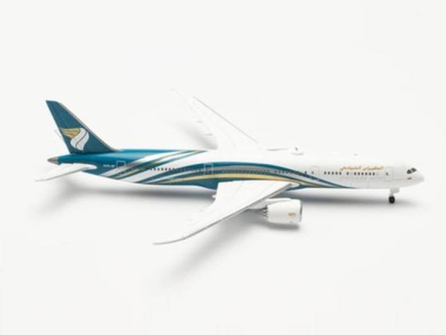 herpa wings 1/500 (ダイキャスト製) 787-9 オマーン航空 A4O-SF