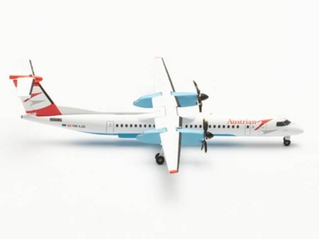herpa wings 1/500 (ダイキャスト製) Q400 オーストリア航空 “Pfiat Di, Dash!” “Eisenstadt” OE-LGI