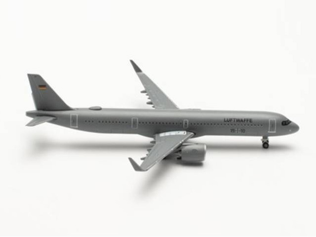 herpa wings 1/500 (ダイキャスト製) A321LR ドイツ空軍 Flugbereitschaft 15+10