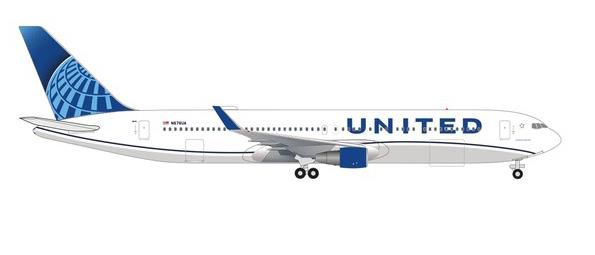 herpa wings 1/500 (ダイキャスト製) 767-300 ユナイテッド航空 N676UA